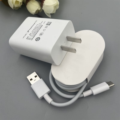 Picture of Vivo 44W Fast Charger Flash Charging Power Adapter With Usb Type C Cable For Vivo X70 X60 X50 Pro IQOO Neo855 Z5X S6 S7 Y5s