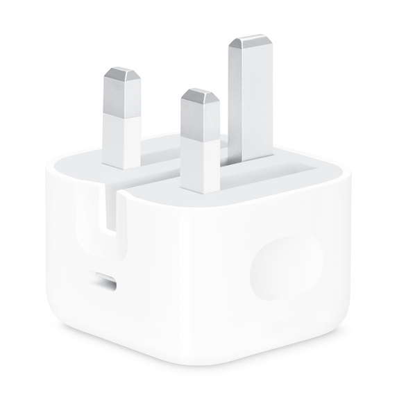 Picture of Apple iPhone 20W USB-C PD 3Pin Plug Fast Charging Power Adapter With USB-C to Lightning Cable