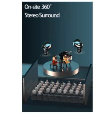 Picture of M10 TWS Earbuds 2500mAh Charging Box Bluetooth-compatible Stereo Waterproof