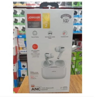 Picture of JOYROOM Wireless Earbuds with ANC JR-T03S pro Air TWS White joyroom earbuds