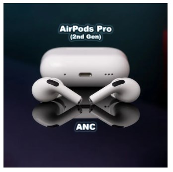 Picture of Apple Air Pods Pro 2nd Gen ANC In Ear Noise Cancelling Headphone Wireless