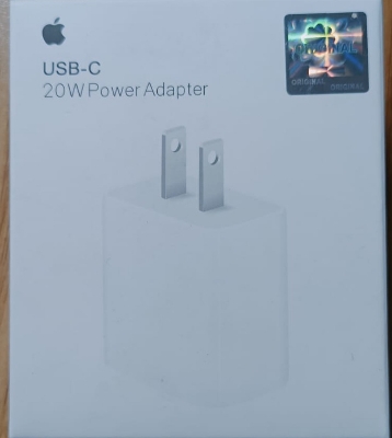 Picture of Apple iPhone Adapter 20w USB-C pd Power Adapter for iPhone (Adapter Only)