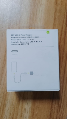 Picture of Apple iPhone Adapter 20w USB-C pd Power Adapter for iPhone (Adapter Only)
