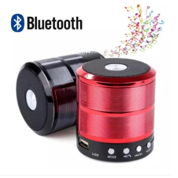 Picture of WS 887 Wireless Bluetooth Speaker TF, USB, FM, AUX Portable Music Mini Speaker - Bluetooth Speaker