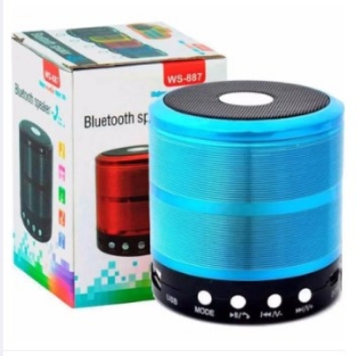 Picture of WS 887 Wireless Bluetooth Speaker TF, USB, FM, AUX Portable Music Mini Speaker - Bluetooth Speaker