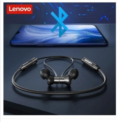 Picture of Lenovo HE05X TWS Neckband Headphone Wireless Bluetooth Earphone with Microphone Noise Cancelling Earbuds Sport HeadsetLenovo HE05X TWS Neckband Headphone Wireless