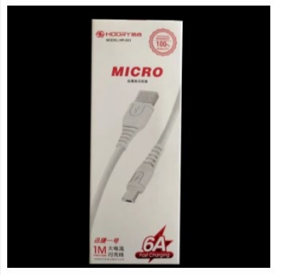 Picture of HOORY HR-X01 MICRO CABLE/ 6A FIRST CHRGING