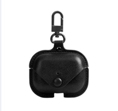 Picture of AirPods Pro 2 Magnet Leather PU Case with Hook For apple