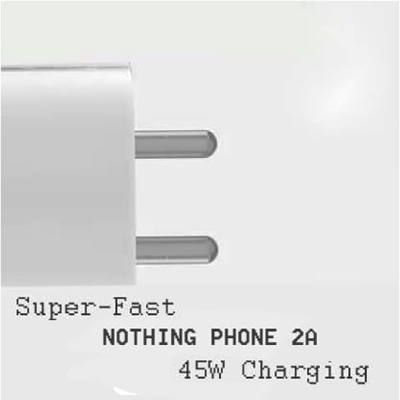 Picture of Nothing Phone 45W USB-C Power Adapter Charger Compatible for Nothing Phone