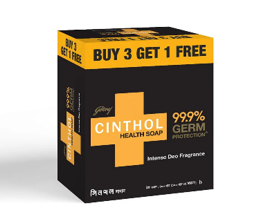 Picture of Godrej Cinthol Soap  Health+ 100g (B3G1 Free)