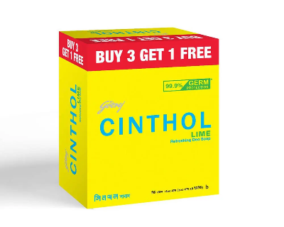 Picture of Godrej Cinthol Soap  Lime 100g (B3G1 Free)
