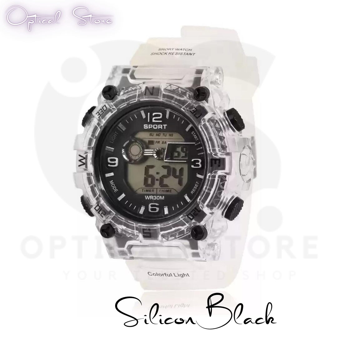 Picture of Silicon Boys Digital Sports Watch, Daily Life Fashionable Sports Watch For Men - Digital Watch - Couture - High-end