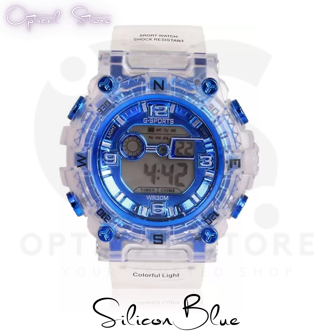 Picture of Silicon Boys Digital Sports Watch, Daily Life Fashionable Sports Watch For Men - Digital Watch - Couture - High-end