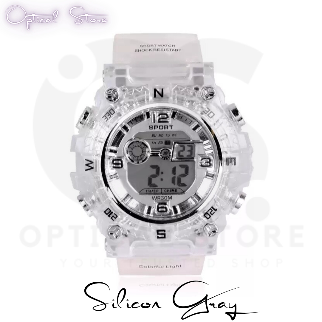 Picture of Silicon Boys Digital Sports Watch, Daily Life Fashionable Sports Watch For Men - Digital Watch - Couture - High-end