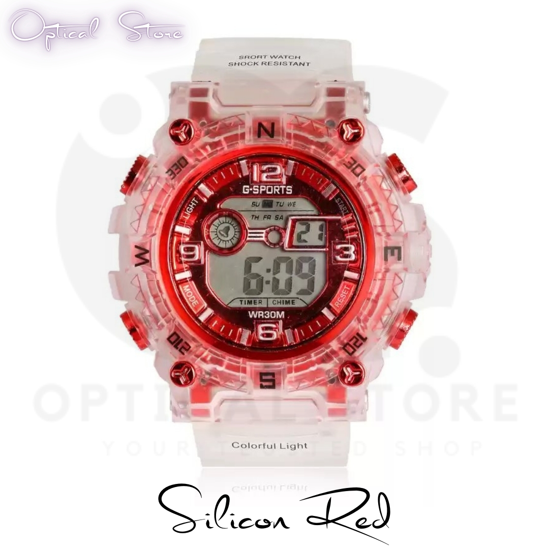 Picture of Silicon Boys Digital Sports Watch, Daily Life Fashionable Sports Watch For Men - Digital Watch - Couture - High-end