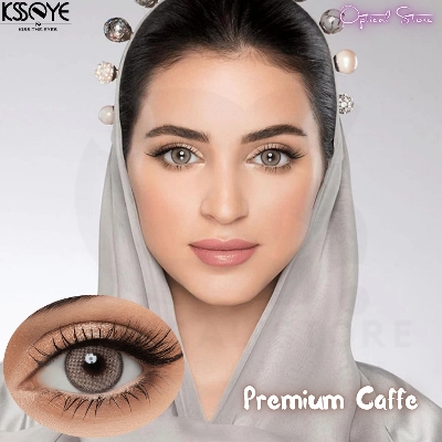 Picture of New Exclusive Ksseye Premium Caffe Color Contact Lens With Travel Kit Box For Men & Women. 1pair Ksseye Premium Caffe Color Contact Lens For Eye fashion,and Makeup. Ksseye Premium Contact Lens.#premium.caffe