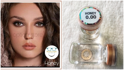 Picture of New Exclusive Ksseye Premium Honey Color Contact Lens With Travel Kit Box For Men & Women. 1pair Ksseye Premium honey Color Contact Lens For Eye fashion,and Makeup. Ksseye Premium Contact Lens.#premium.honey