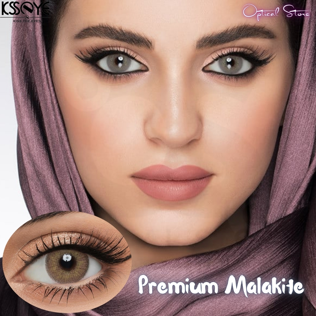 Picture of New Exclusive Ksseye Premium Malakite Color Contact Lens With Travel Kit Box For Men & Women. 1pair Ksseye Premium Malakite Color Contact Lens For Eye fashion,and Makeup. Ksseye Premium Contact Lens.#premium.malakite