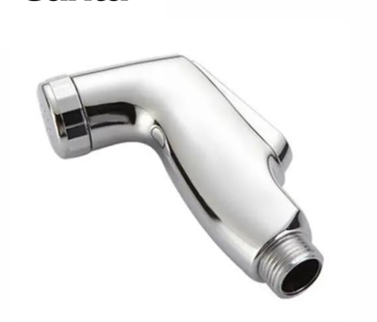 Picture of Silver Chrome Plated Handheld Sprayer Shower Faucet for Bathroom Fitting