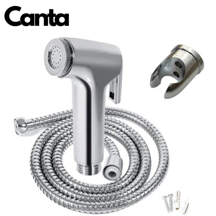 Picture of Push Shower Set Ss Pipe Toilets Washroom Kitchen Accessories - Upgrade Bathrooms And Kitchens With Our Shower Set Ss Pipe
