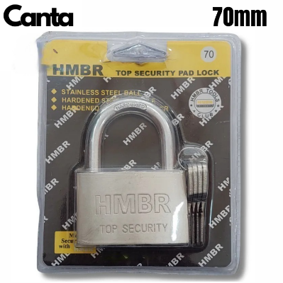Picture of 70mm Padlock With 4 Keys Top Security Lock HMBR