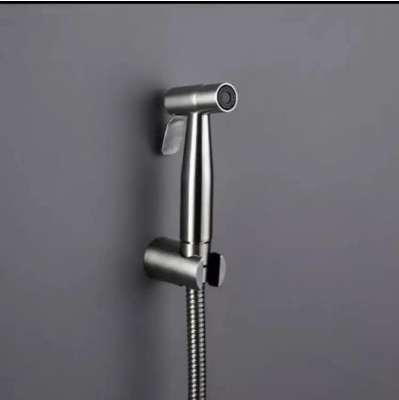 Picture of Barcelona Commode Push Shower Set Full Stainless Steel