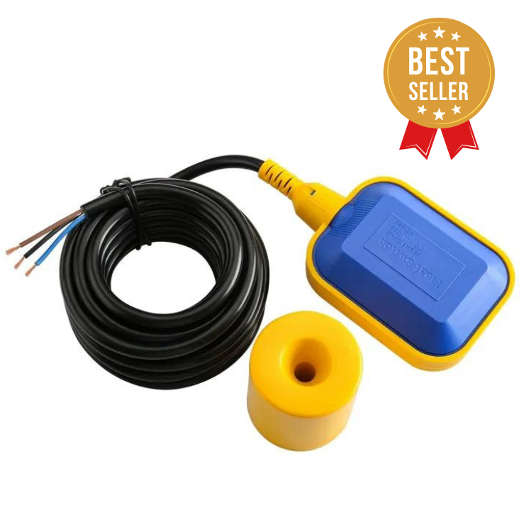 Picture of Float Switch Water Level Sensor Controller For Water Pump/Motor With Weight & cable Fully Automatic float level water controler switch