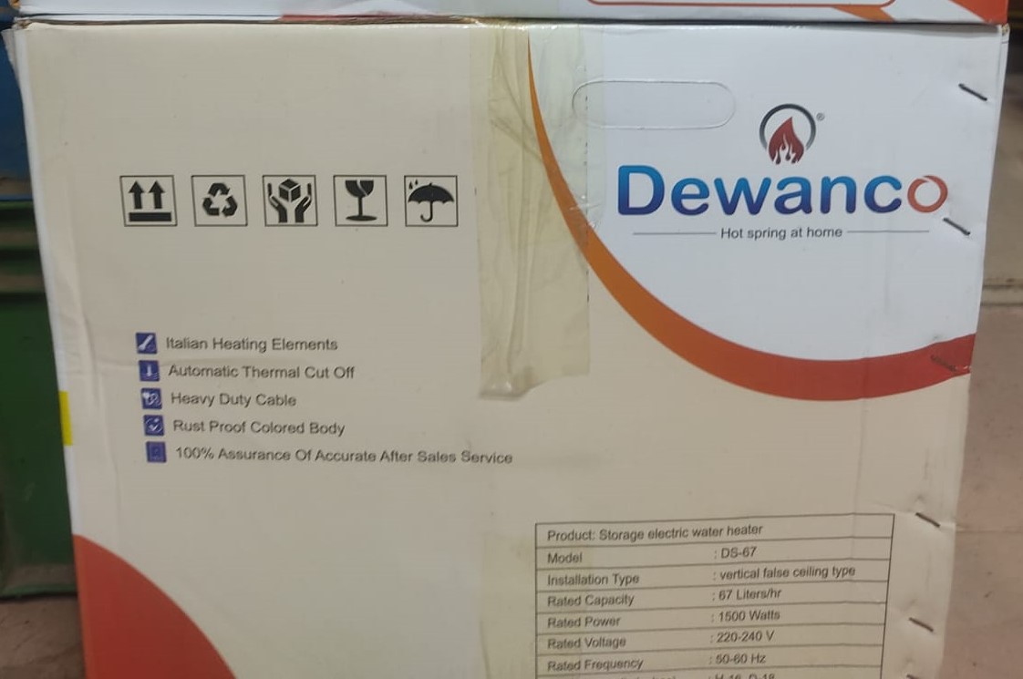 Picture of Geyser/Water Heater DEWANCO 30 Liters