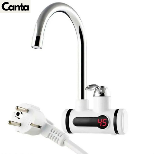 Picture of Instant Thankless Digital Electric Hot Water Tap for any wall Mount with led Display