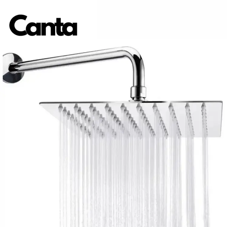 Picture of 8 Inch Moving Shower Set 12 inch Pipe SS build products China shower