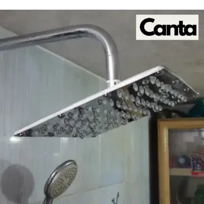 Picture of 8 Inch Moving Shower Set 12 inch Pipe SS build products China shower