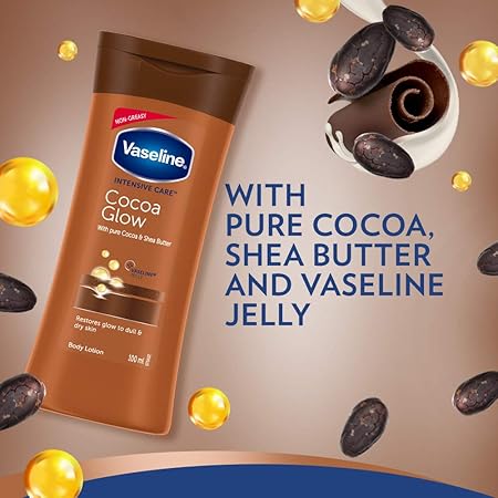 Picture of Vaseline Cocoa Glow Serum In Lotion| 100% Pure Cocoa & Shea Butter - 100 ml