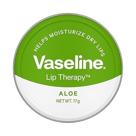 Picture of Vaseline Lip Tins Aloe|| 17g | Infused with Aloe Extracts for Lip Hydration & Natural Shine