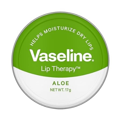 Picture of Vaseline Lip Tins Aloe|| 17g | Infused with Aloe Extracts for Lip Hydration & Natural Shine