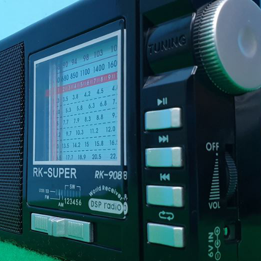 Picture of RK-908,  8 Band (FM/AM/SW1-6), Rechargeable Battery, USB, SD Card Slot, RK Super 2 way Battery Backup AC/DC  With USB/SD Music Player Radio RK Super AC/DC RK-908