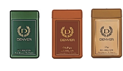 Picture of DENVER Hamilton, King, Challenger Pocket Perfume - 18ML (Pack of 3) | Long Lasting Perfume Fragrance For Men Travel Size