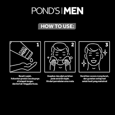 Picture of POND'S Men's Energy Bright Face Wash Coffee Beans Bright Skin, 100g