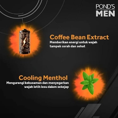 Picture of POND'S Men's Energy Bright Face Wash Coffee Beans Bright Skin, 100g