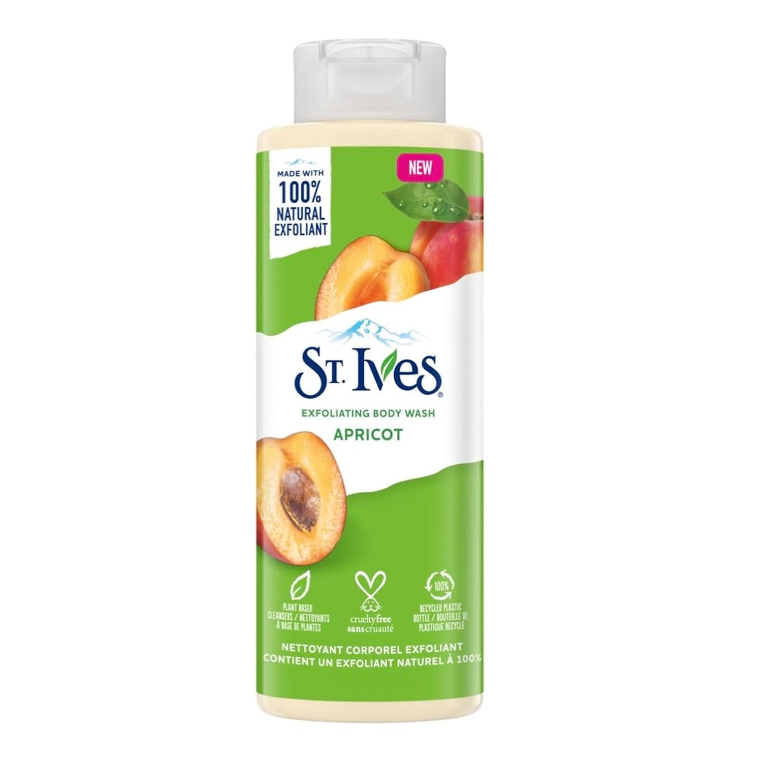 Picture of St. Ives Exfoliating Apricot Body Wash/Shower gel For Women| 100% Natural Extracts | Cruelty Free | Paraben Free - 650ml