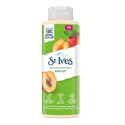Picture of St. Ives Exfoliating Apricot Body Wash/Shower gel For Women| 100% Natural Extracts | Cruelty Free | Paraben Free - 650ml