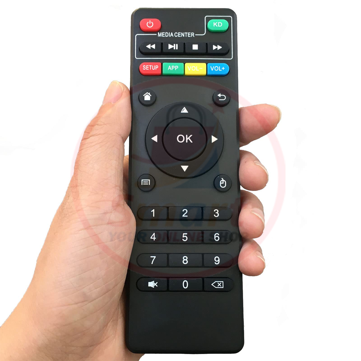 Picture of Remote Control for MXQ, MXQ Pro, TX9 Pro, X96, X96mini, X96Q, TX3mini, TX6, T95X, T95M, T95N, H10Max, Android Smart TV - Television Box