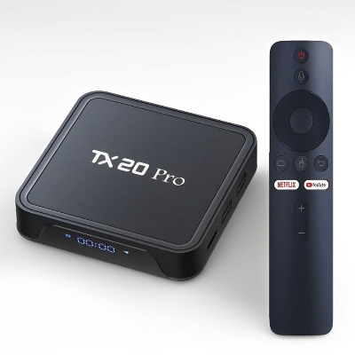 Picture of TX20 Pro 12K ULTRA HD Android Smart TV - Television Box  Free Dish Channel, Bluetooth Remote with Warranty