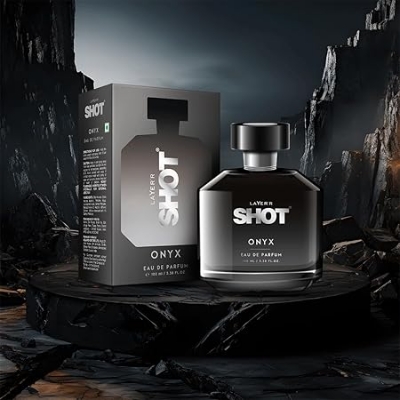 Picture of Layer'r Shot Onyx Luxurious Eau De Parfum Long Lasting Premium EDP Fragrance (For Men -100ml Perfume)
