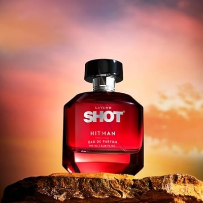 Picture of Layer'r Shot HitMan Eau De Parfum Long Lasting Premium EDP Fragrance With Oriental Scent (For Men - 100 ml Perfume)