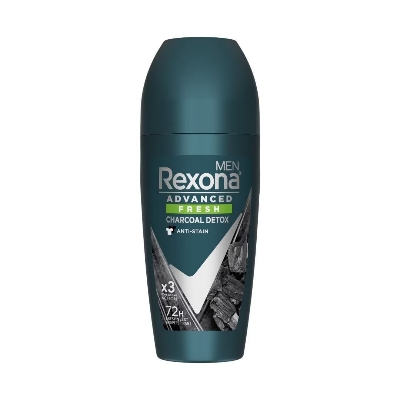 Picture of Rexona - Advanced Charcoal Detox Deodorants Dry Roll On For Men - 45ml