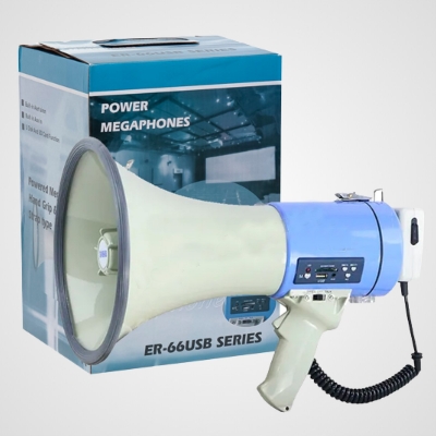 Picture of Power Megaphones Er-66 USB Series 25W Portable Handheld Megaphone Rechargeable Battery