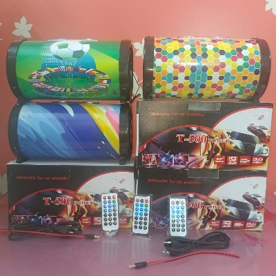 Picture of Ac/Dc Bluetooth Speaker Subwoofer Car Acoustics 500W Power Enjoy Powerful Sound Ac/Dc Bluetooth Speaker And Subwoofer Speaker T-500 Power