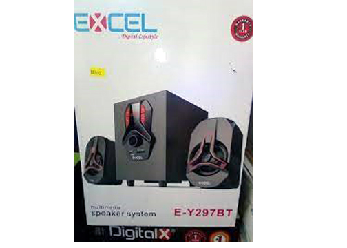 Picture of 2.1 Multimedia Speaker with Sub Woofer E-Y297BT Remote Control