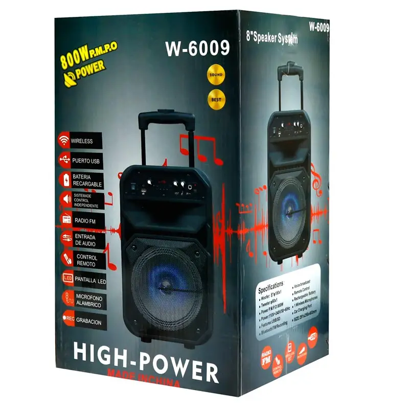 Picture of Trolley Speake W6009 Bluetooth Wireless Microphone 8"