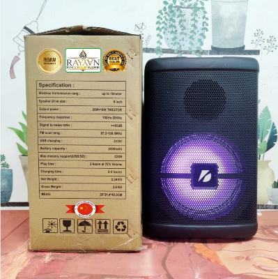 Picture of KTS 1279 Rechargeable, Portable, Karaoke Bluetooth Speaker with Remote and Wireless Microphone